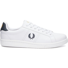 Fred Perry 5 Sko Fred Perry B721 Leather M - White/Navy