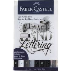 Pensler Faber-Castell Pitt Artist Pen Starter Set Hand Lettering 8-pack