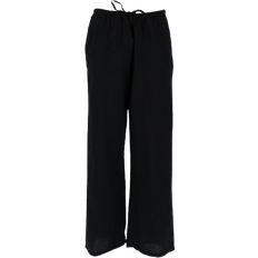 Bukser Gina Tricot Linen Blend Trousers - Black
