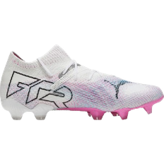 13 - 42 - Tekstil Fodboldstøvler Puma Future 7 Ultimate FG/AG M - White/Black/Poison Pink