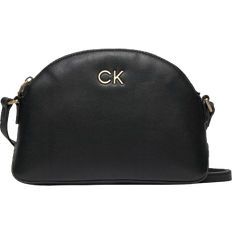 Dame - Kreditkortholdere Skuldertasker Calvin Klein Re-Lock Crossbody Bag - Black