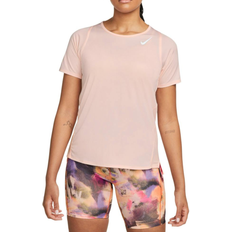 48 - Dame - XXL T-shirts Nike Dri-Fit Race Short-Sleeve Running T-shirt Women - Pink