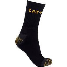 Cat V-udskæring Tøj Cat Premium Work Socks 3-pack - Black