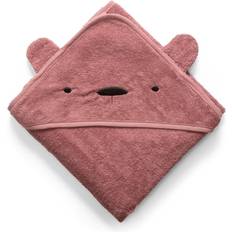 Sebra Hættehåndklæde Milo Blossom Pink