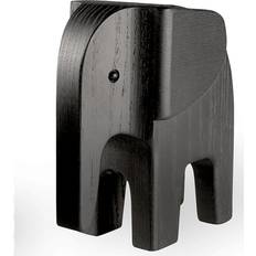 Novoform Rund Brugskunst Novoform Elefant, sortbejdset