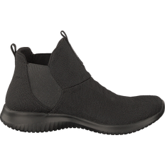 Skechers Dame - Slip-on Sneakers Skechers Ultra Flex - High Rise W - Black