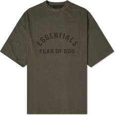Grøn - Oversized - XXS T-shirts Fear of God Essentials Spring Printed Logo T-shirt - Ink