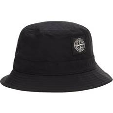 Nylon - Sort Hatte Stone Island Bucket Hat - Black