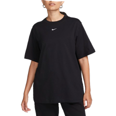 20 - Sort Overdele Nike Sportswear Essential T-shirt Women's - Black/White