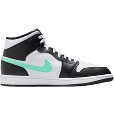 Nike 7 - Herre - Multifarvet Sneakers Nike Air Jordan 1 Mid M - White/Black/Green Glow