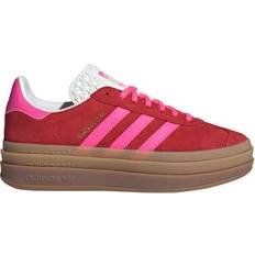 Adidas 41 ½ - Dame Sneakers adidas Gazelle Bold W - Collegiate Red/Lucid Pink/Core White