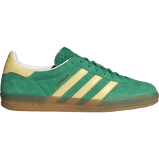 Adidas Dame - Grøn - Ruskind Sneakers adidas Gazelle Indoor - Semi Court Green/Almost Yellow/Gum