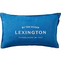 Lexington Puder Lexington Logo Dekorationspude Pudebetræk Blå (50x)