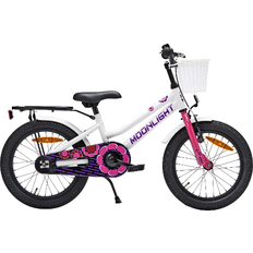 Børnecykel 20 tommer cykler Puch Moonlight Pige 20"- White/Pink Børnecykel
