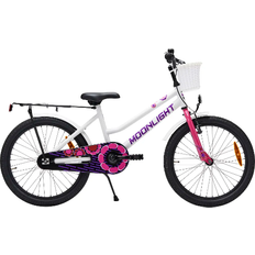 Børnecykel 20 tommer cykler Puch Moonlight Pige 20" 2024 - White/Pink Børnecykel
