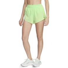 26 - Dame - M Shorts Nike Women's Dri Fit Adv Mid Rise Brief Lined 3" Running Shorts - Vapor Green/Black