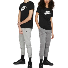 48 - Dame - S T-shirts Nike Sportswear Essential T-shirt - Black/White