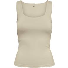 Polyamid - XL Toppe Only Reverseable Top - White/Humus