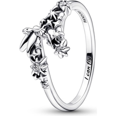 Pandora Kubisk Zirkon - Sølv Ringe Pandora Disney Tinker Bell Sparkling Ring - Silver/Transparent