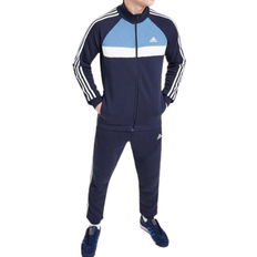 Blå - Stribede Jumpsuits & Overalls adidas Men's Badge of Sport Color Block Fleece Tracksuit - Blue