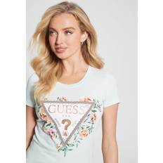 Guess Dame Tøj Guess Crewneck Flowers Icon Tee