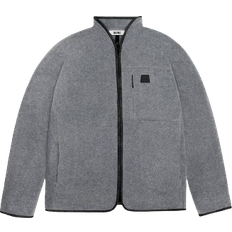 Rains Sweatere Rains Durban Fleece Jacket - Dark Grey Melange
