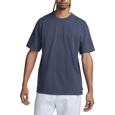 Nike Herre - M - Udendørsjakker - Økologisk materiale T-shirts Nike Men's Sportswear Premium Essentials T-shirt - Thunder Blue