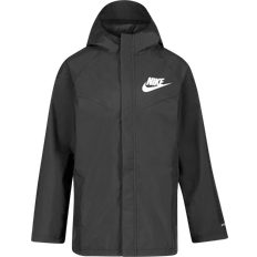 Vindjakker Nike Older Kid's Storm-FIT Sportswear Windpuffer - Black/Black/White (DM8129-010)