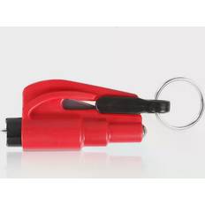 INF Nyckelring med fönsterkrossare bilbältesskärare Röd - Type B