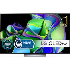 Sølv TV LG OLED65C34LA