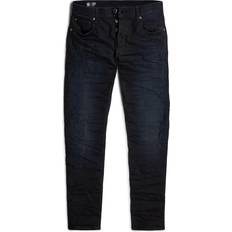 G-Star Blå Bukser & Shorts G-Star 3301 Slim Jeans - Dark Aged