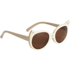 H&M Oval Sunglasses White/Brown