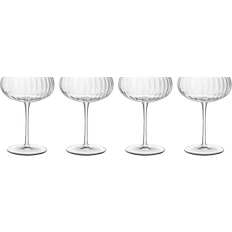 Luigi Bormioli Rødvinsglas Vinglas Luigi Bormioli Optica Champagneglas 30cl 4stk