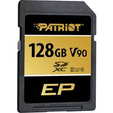 Patriot USB Type-C Hukommelseskort & USB Stik Patriot EP SDXC Class 10 UHS-II U3 V90 300/260MB/s 128GB