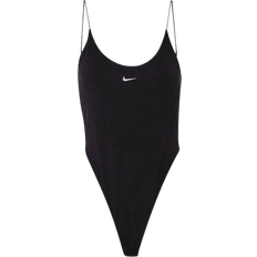 Nike Shapewear & Undertøj Nike Sportswear Chill Knit Women's Tight Cami Bodysuit - Black/Sail