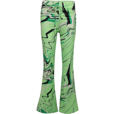 Rosemunde M Bukser & Shorts Rosemunde Barbara Kristoffersen Trousers - Green Animal Print