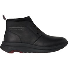 Snørestøvler Tommy Hilfiger Leather Chunky Hybrid Boots - Black