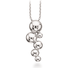 Scrouples Balls Pendant Necklace - Silver