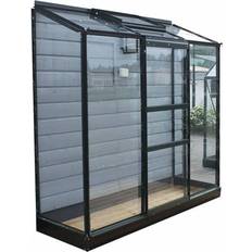 Hærdet glas Drivhuse Halls Greenhouses Altan 3 1.3m² 3mm Aluminium Glas