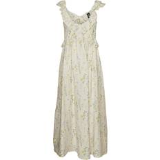 Dame - Viskose Kjoler Vero Moda Josie Long Dress - Grey/Birch