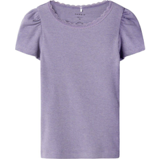 68 - Blonder Overdele Name It Regular Fit T-shirt- Heirloom Lilac