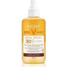 Vichy UVB-beskyttelse Solcremer Vichy Ideal Soleil Solar Protective Water Enhanced Tan SPF30 200ml