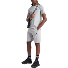 adidas Junior Badge of Sport T-shirt/Shorts Set - Medium Grey Heather (IW3625)