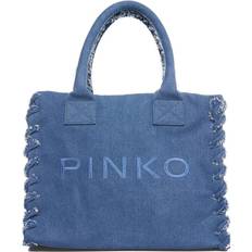 Pinko Shopper blue denim One Size blue denim