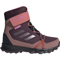 Adidas 36½ Vandresko adidas KId's Terrex Snow Hook-And-Loop Cold Dry Winter Hiking Shoes - Shadow Maroon/Wonder Red/Pulse Lilac