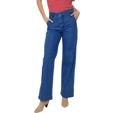 Nümph Elastan/Lycra/Spandex Tøj Nümph Amber Jeans - Medium Blue Denim