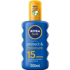 Nivea Solcremer & Selvbrunere Nivea Sun Protect & Moisture Spray SPF15 200ml