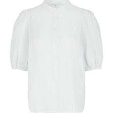 Second Female Dame Bluser Second Female Tascha Shirt - White