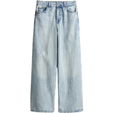 H&M 48 - Blå Tøj H&M Baggy Regular Jeans - Pale Denim Blue