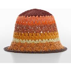 Mango Gul Tilbehør Mango Bucket Hat, Multi